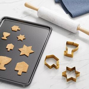 NEW 6pc Target Cookie Cutter Set Dreidel Hanukah Menorah Stainless Steel…